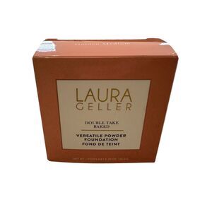 Laura Geller Double Take Baked Powder Foundation Golden Medium .35oz
